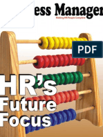 Business Manager HR Magazine - May 2013 Cover