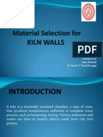 Material Selection For Klinn Wall