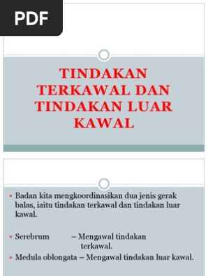 Tindakan Terkawal Pdf