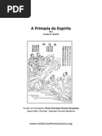 A Primazia do Espírito