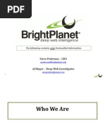 Bright Planet Occupy Software