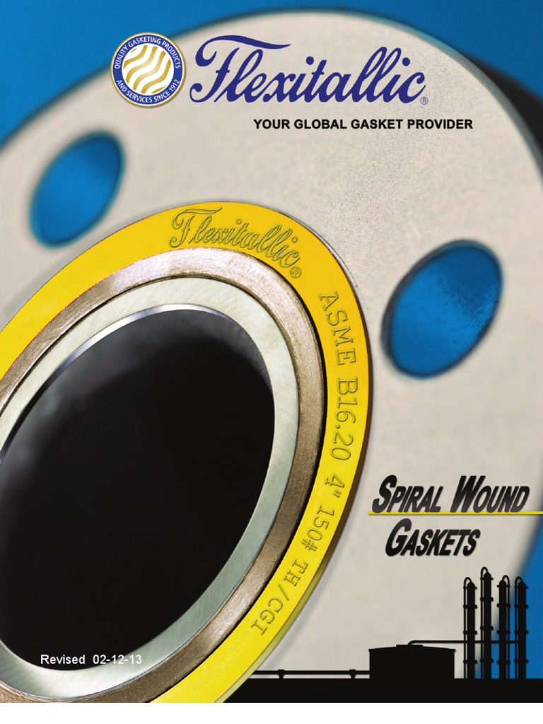 Flex Spiral Wound Gaskets PDF Gas Technologies Pipe (Fluid