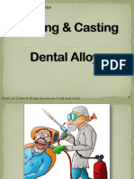 Melting & Casting Dental Alloys 2009 Sem 2