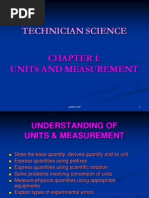 Chapter 1 Unit & Measurement