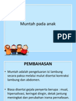 Muntah Pada Anak