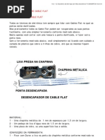 Reparando Cable Flat