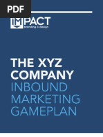 Download Inbound Marketing GamePlan Sample 1 by Emmanuel Tunde Renner SN138860944 doc pdf