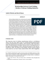 Brooks Simon 2012 Used Clothing and Decline of African Clothing Industries DC Early View