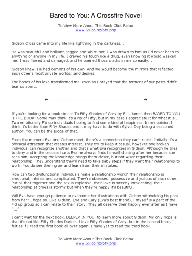 Bared To You Download Pdf