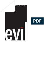 Eagleton, Terry - On Evil