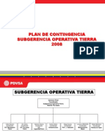 Plan de Contingencia Sgot 2008