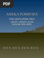 Aneka Posisi Sex