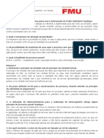 Processo Penal - Inquérito e Ação Penal - Questões OK - Quinta