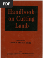 Lamb Meat Yield and Cutting Guide | PDF | Lamb And Mutton | Animal Killing