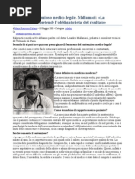 Sanita. Malasanità e contenzioso medico legale