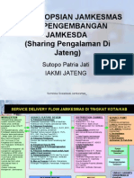 Download SharingPengalamanJamkesmasJamkesdadiJateng by sutopo patriajati SN13889622 doc pdf