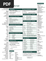 Download Javascript Cheat Sheet by danielle leigh SN13889795 doc pdf
