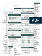 Javascript Cheat Sheet