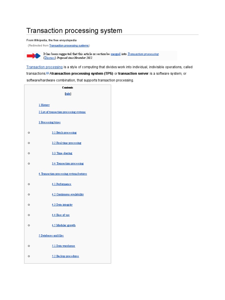 Transaction Processing System Sim | PDF | Computer Data | Computing