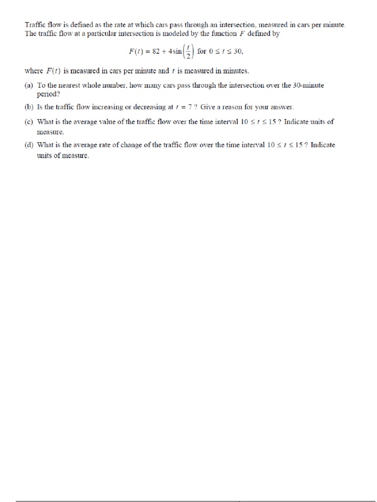Ap Calculus BC FRQ FTC PDF Calculus Teaching Mathematics