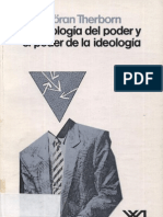 Goran Therborn-La Ideologia Del Poder y El Poder de La Ideologia