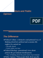 POL 111 -- Political Culture, Political Ideology, Public Opinion