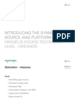 Synnefo Open Source Software For IaaS Clouds