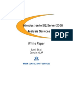 Introduction To SQL ServerAnalysis Services 2008