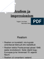 Realism Ja Impressionism