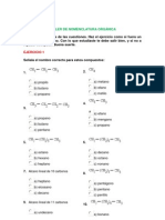 Taller de Nomenclatura Orgánica