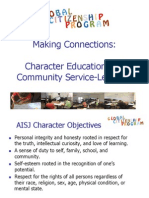 SL and Character Building