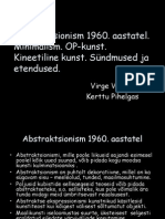 Abstraktsionism 1960.a.