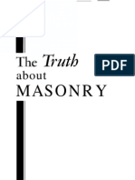 The Truth About Masonry Elliott, Jack R.