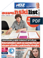 Sibenski List, 2. Svibnja 2013.