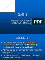 Bab 1 Pengenalan Teknologi Maklumat