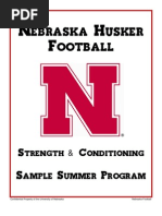 Nebraska - Strength Summer Conditioning
