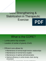 Core Stabilization