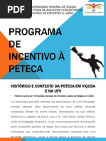 Apresentação do Programa de Incentivo à Peteca (março 2013)
