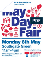 May Day Fair - Monday 6th May - 11am until 4pm - Southgate Green, London N14 7EG