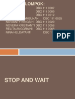 Stop & Wait Flow Control