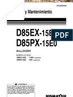 Manual Operacion Mantenimiento Bulldozer D85ex PX Komatsu