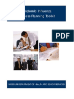BCCM - Session 23 - Handout IV - Pandemic Influenza Business Planning Toolkit