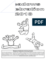 2013 Coloring Page