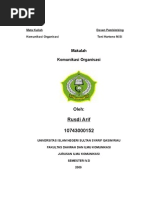 Download KOMUNIKASI ORGANISASI by Rusdi Arif SN13894508 doc pdf