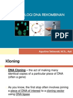 Dna Rekombinan Bioteknologi