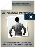 17 Exercices sans Matériel