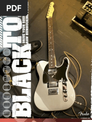 Catalogo Fender Blacktop