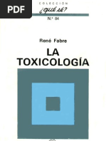 Rene Fabre - Toxicologia