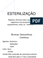 ESTERILIZAÇÃO