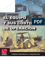 El Equipo y Sus Costos de Operacion